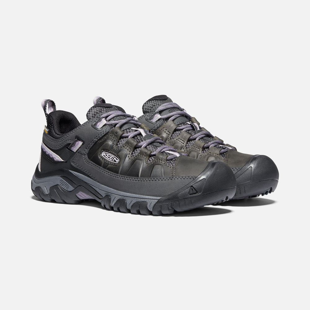 Keen Vandringsskor Dam Svarta - Targhee Iii Waterproof - 194078FGK